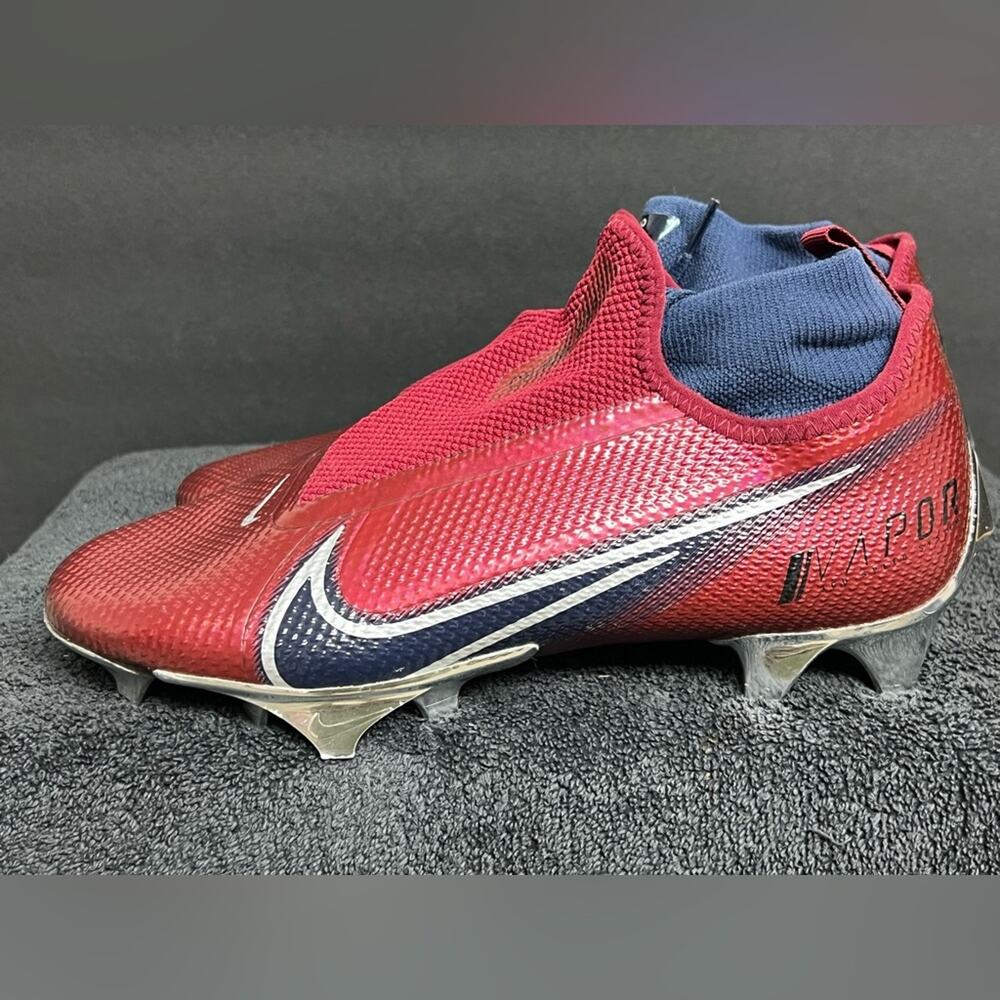 Nike Vapor Edge Pro 360 ID Football Cleats Metallic Mens CU1440-992 SZ 7.5 RARE
